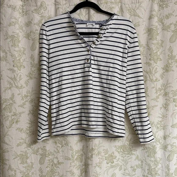 J. Crew Striped Top - Picture 2 of 6